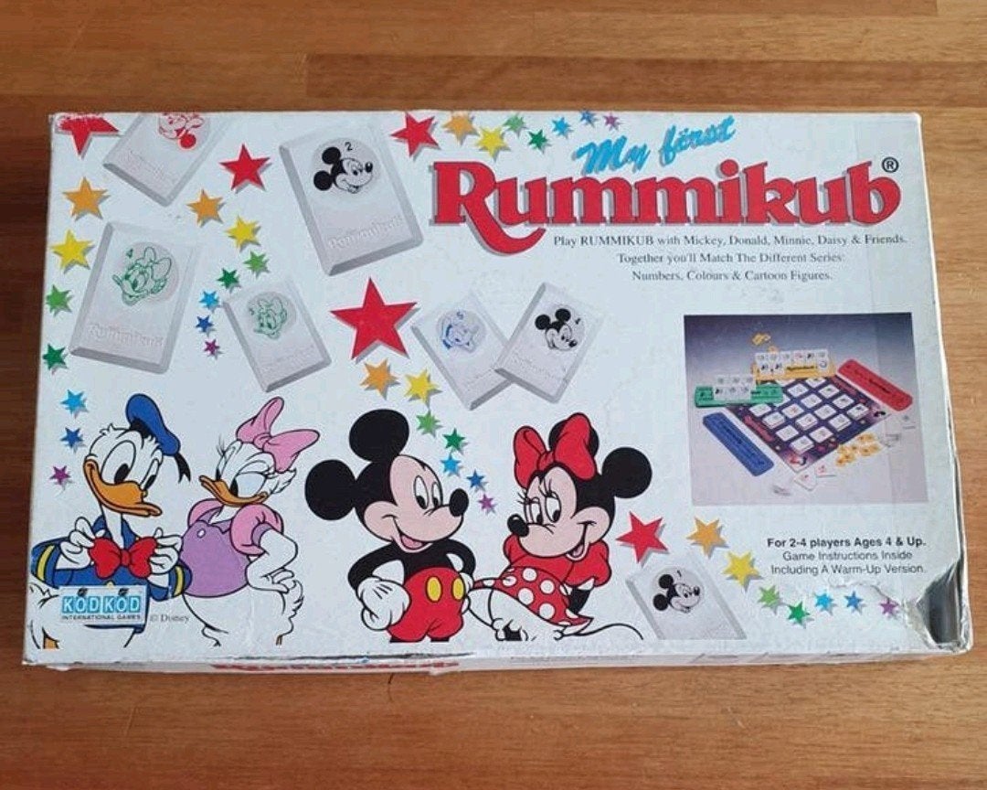 Kinder rummicub, my first Rummikub Disney