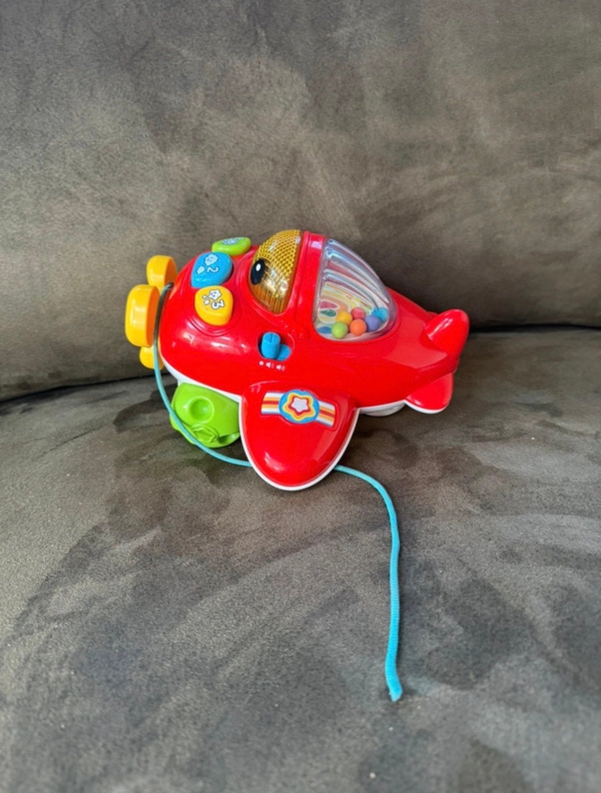 VTech Avonturenvliegtuig met geluid en licht, Ophalen of Verzenden, Zo goed als nieuw, Auto, Met licht