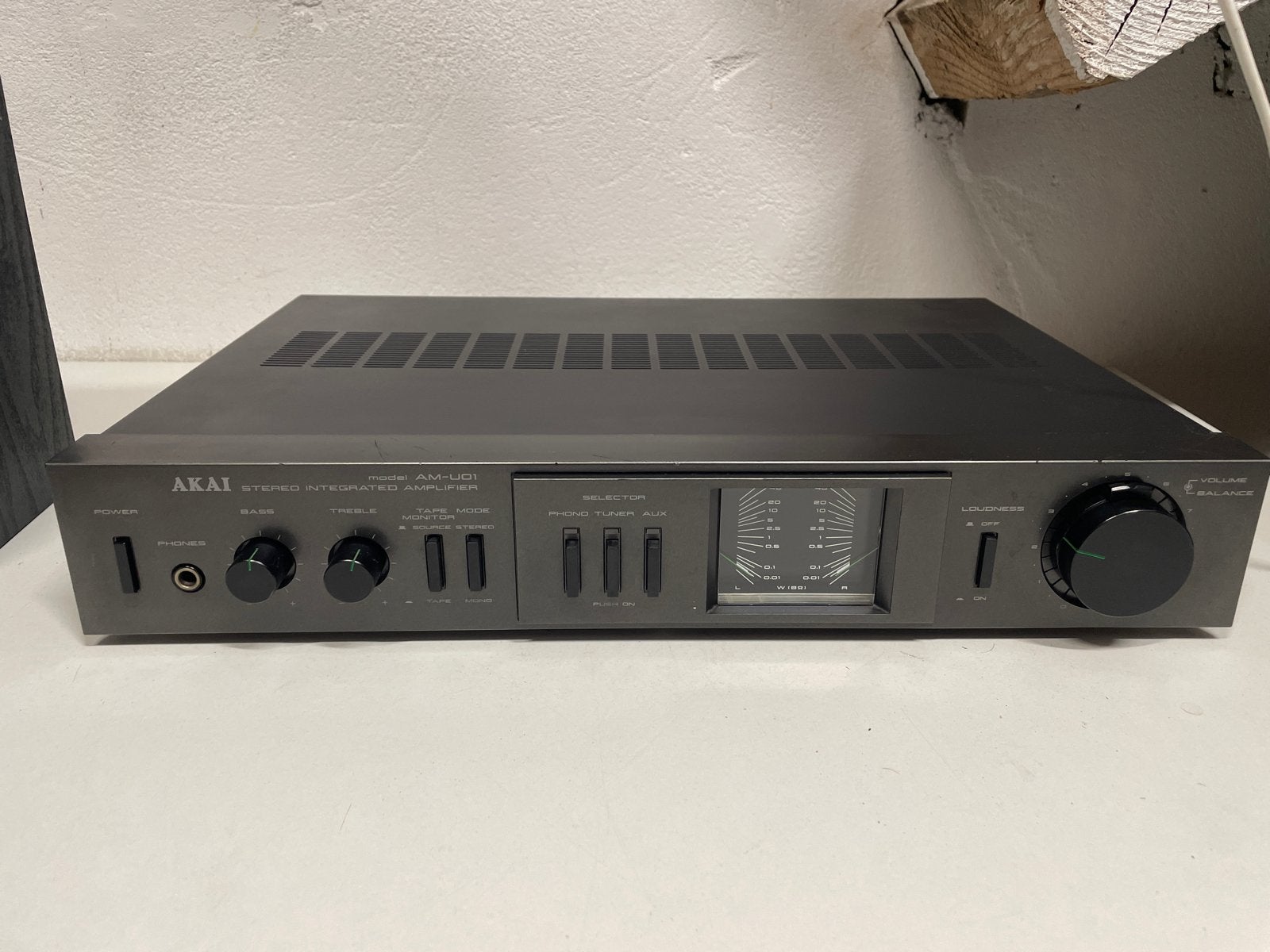 Akai AM-U01 Stereo Geïntegreerde Versterker - Nette Staat, Audio, Tv en Foto, Stereo-sets, Ophalen of Verzenden, Gebruikt, Overige merken