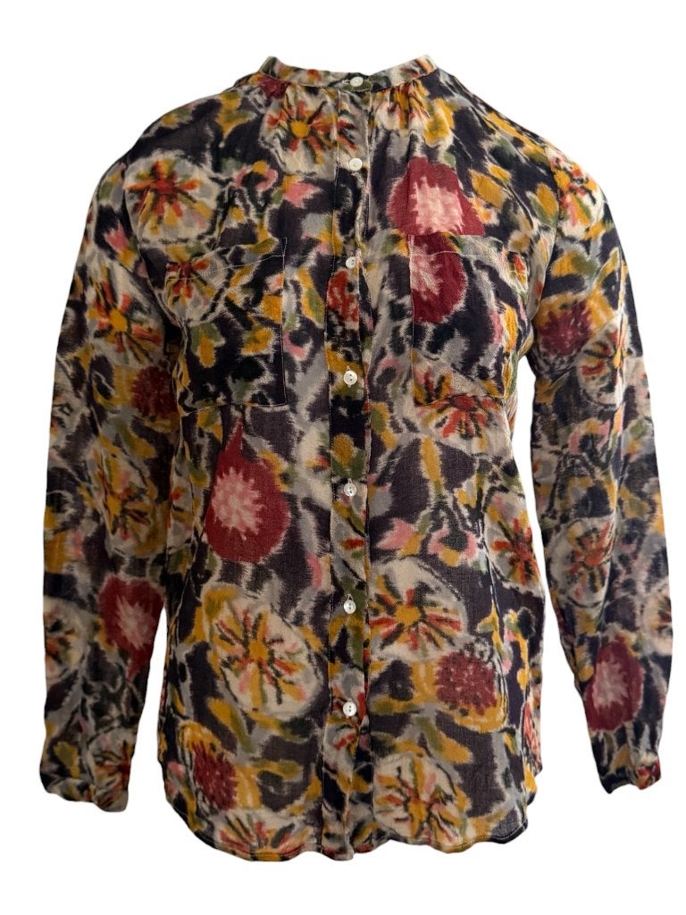 Antik Batik blouse S, Kleding | Dames, Blouses en Tunieken, Zo goed als nieuw, Maat 38/40 (M), Ophalen of Verzenden