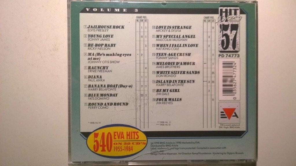 Hit History '57, Ophalen of Verzenden, Zo goed als nieuw, Pop, Album