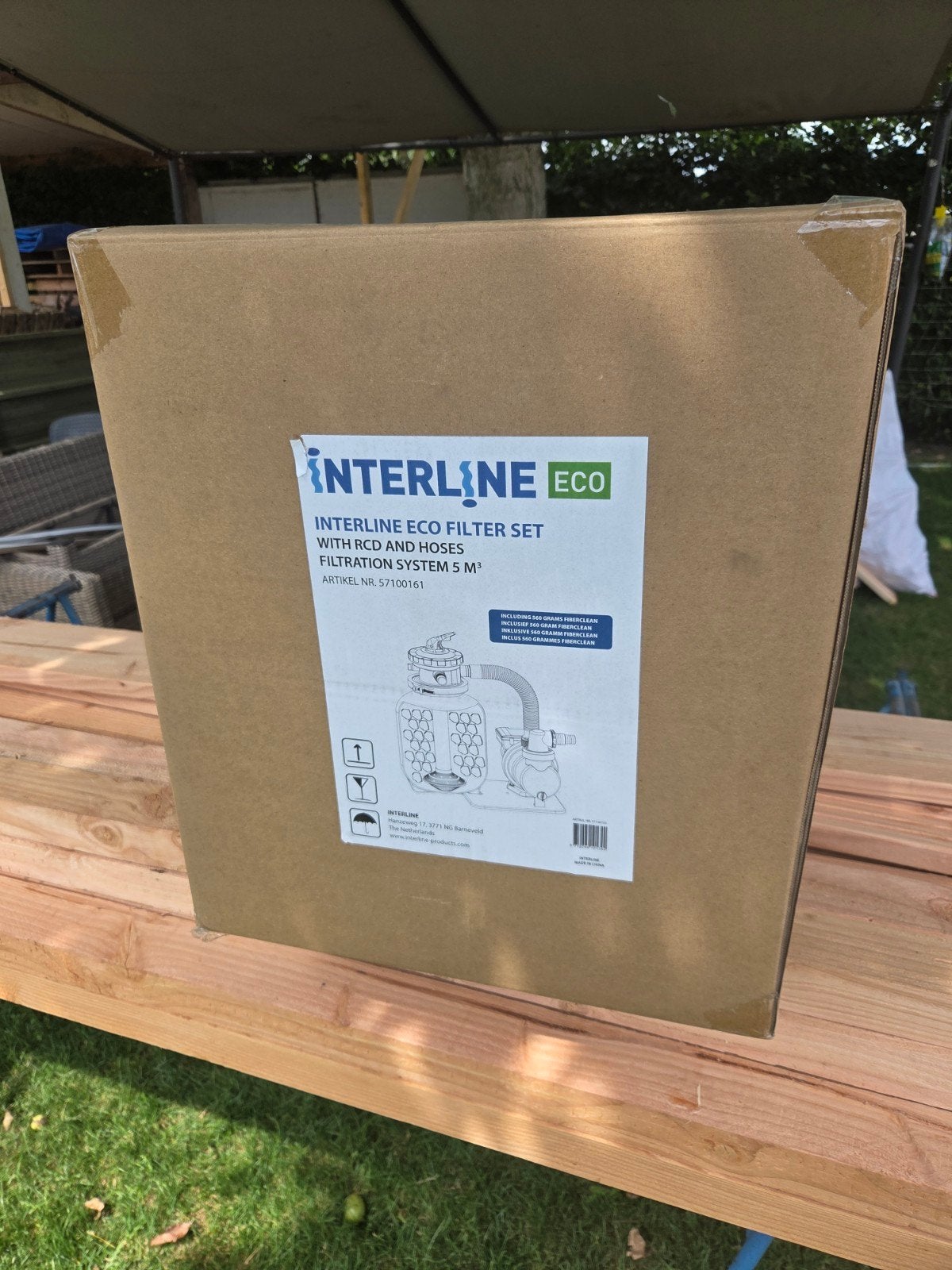 Interline filter met pomp, Tuin en Terras, Ophalen, Nieuw, Filter