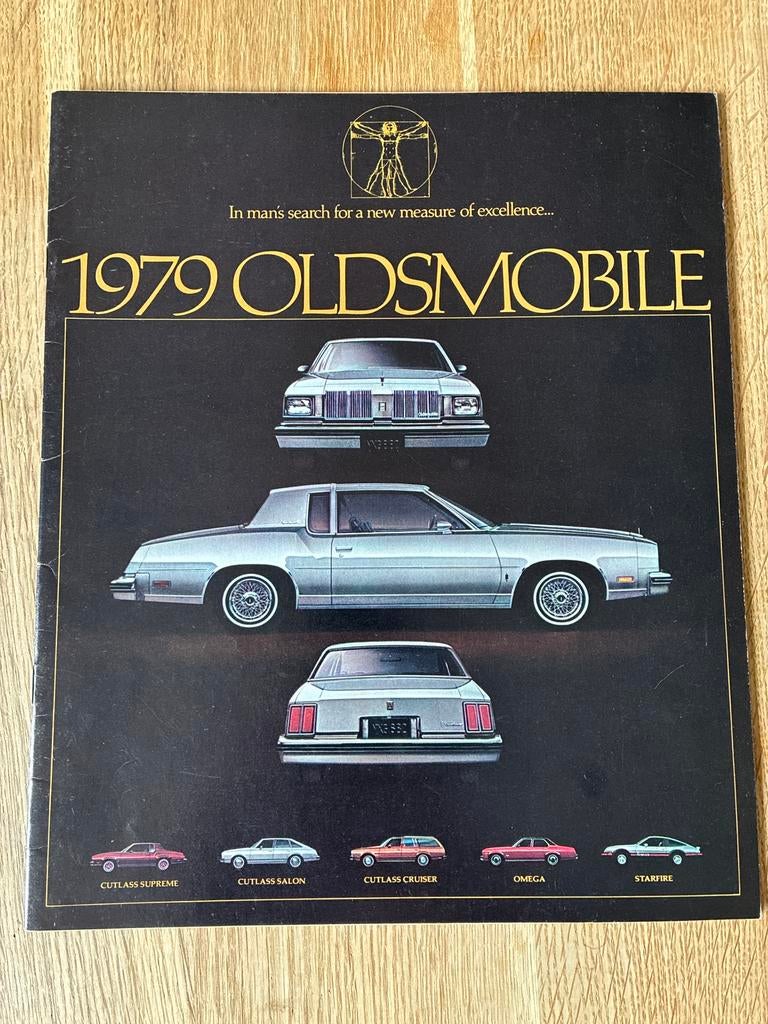 1979 Oldsmobile brochure, Ophalen of Verzenden, Zo goed als nieuw, Overige merken
