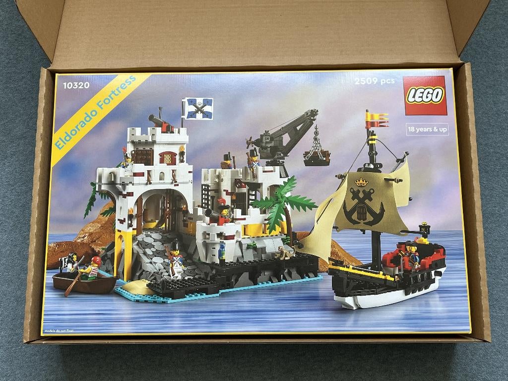 Lego 10320 Eldorado Fortress / Eldorado Fort NIEUW / SEALED, Kinderen en Baby's, Speelgoed | Duplo en Lego, Compleet, Lego, Nieuw