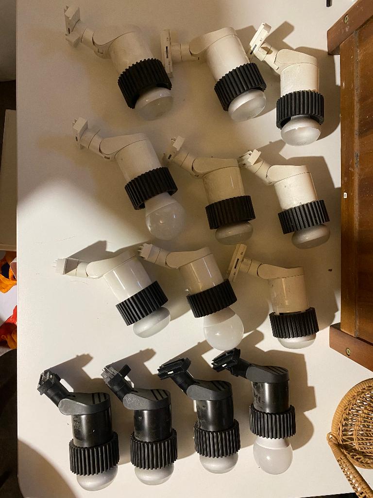 Railverlichting 13 spots, Ophalen, Zo goed als nieuw, Overige materialen