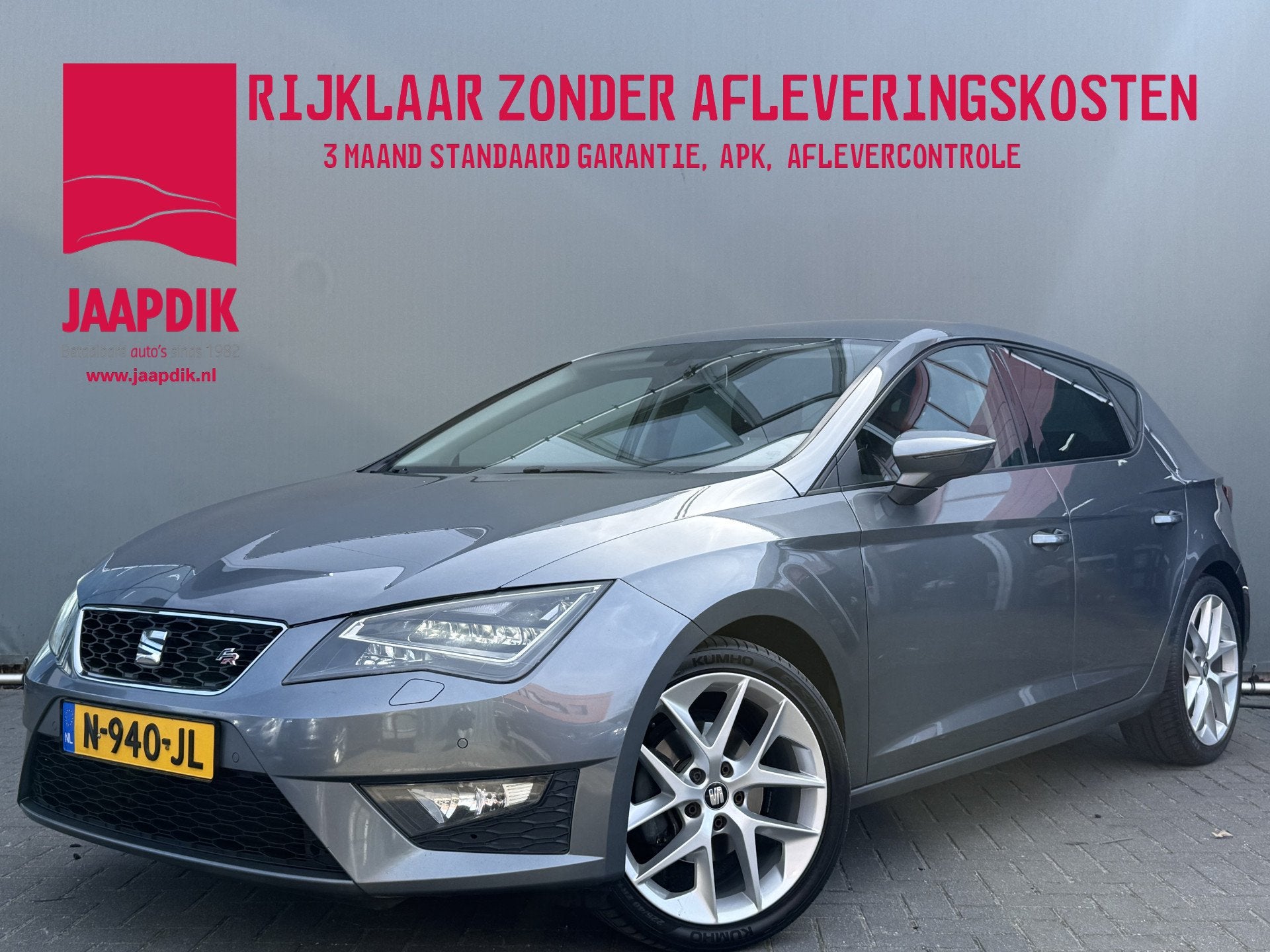 SEAT Leon BWJ 2013 1.4 TSI 123 PK FR Business STOELVERW. | N, Auto's, Voorwielaandrijving, Euro 5, Stof, Gebruikt