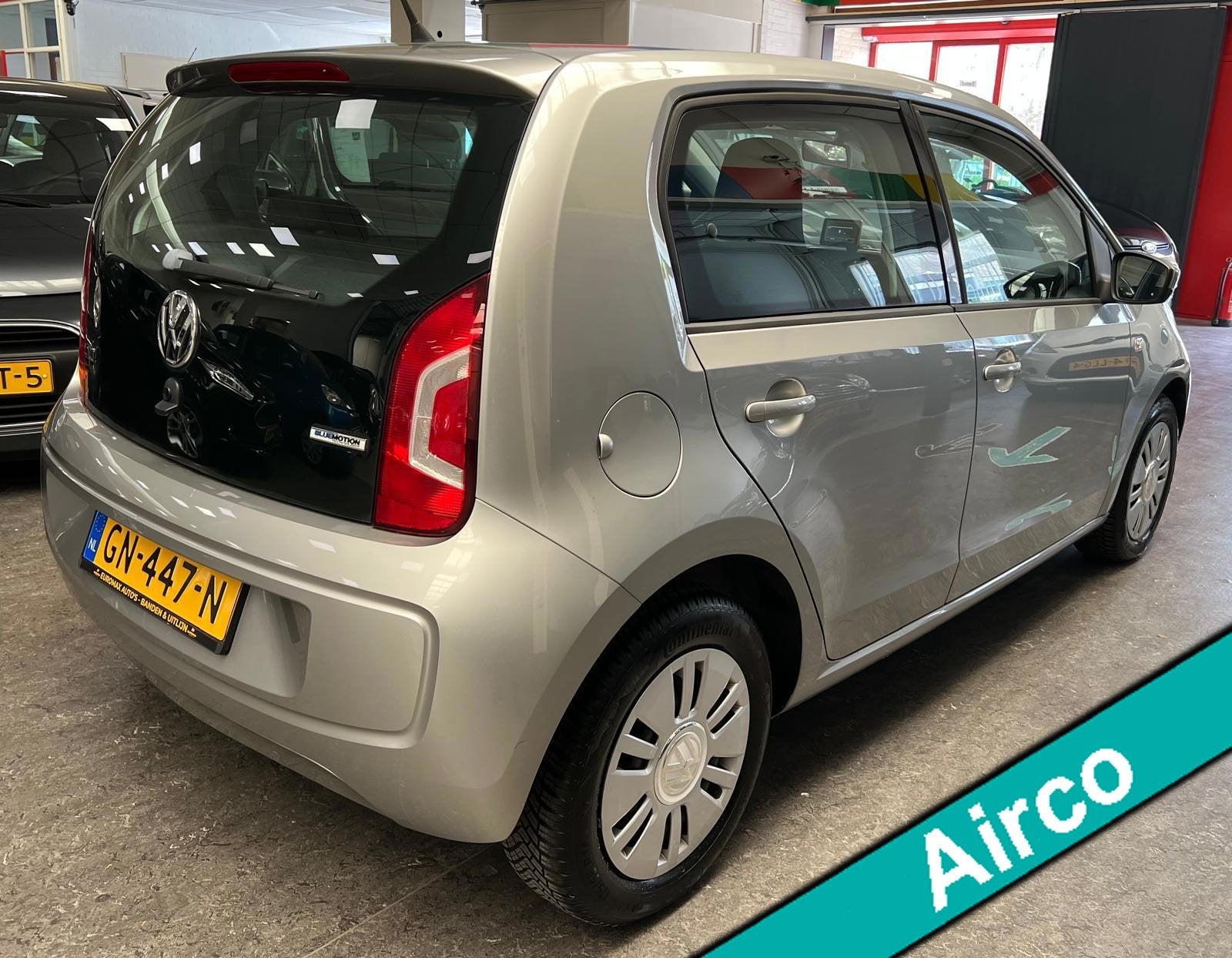 Volkswagen Up! 1.0 move up! 1e Eigenaar - NAP - Airco - Kopp, Auto's, Volkswagen, Voorwielaandrijving, Dealer onderhouden, Stof