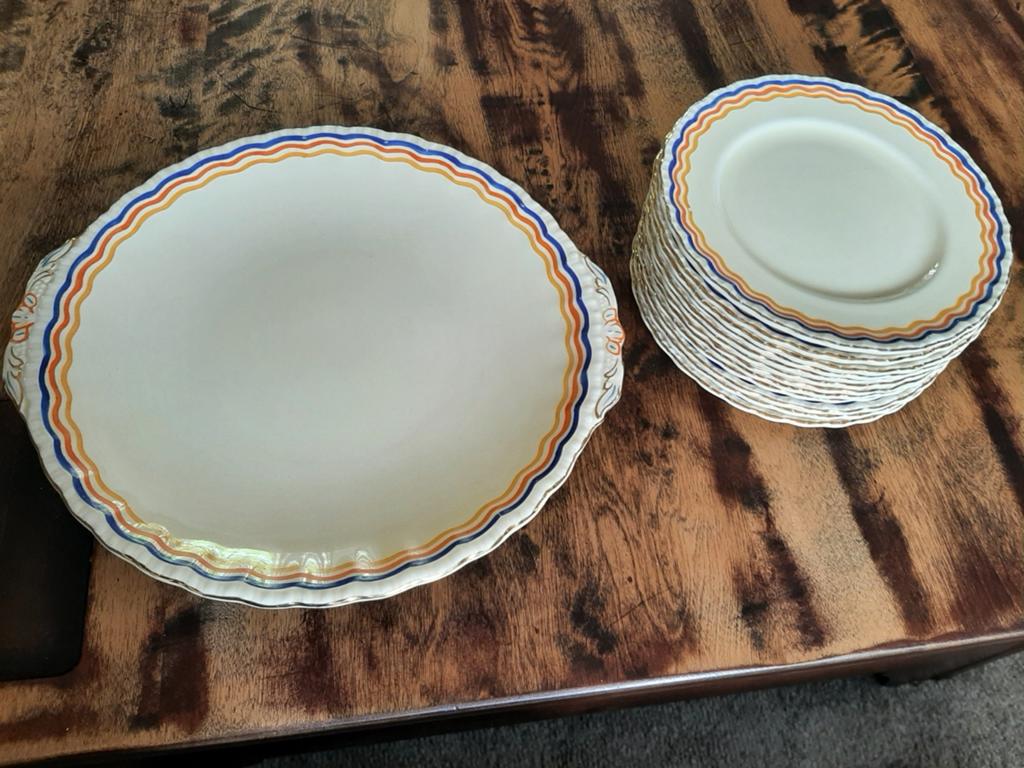 Grindley Delig Gebak Servies - 13 Delen, Ophalen of Verzenden