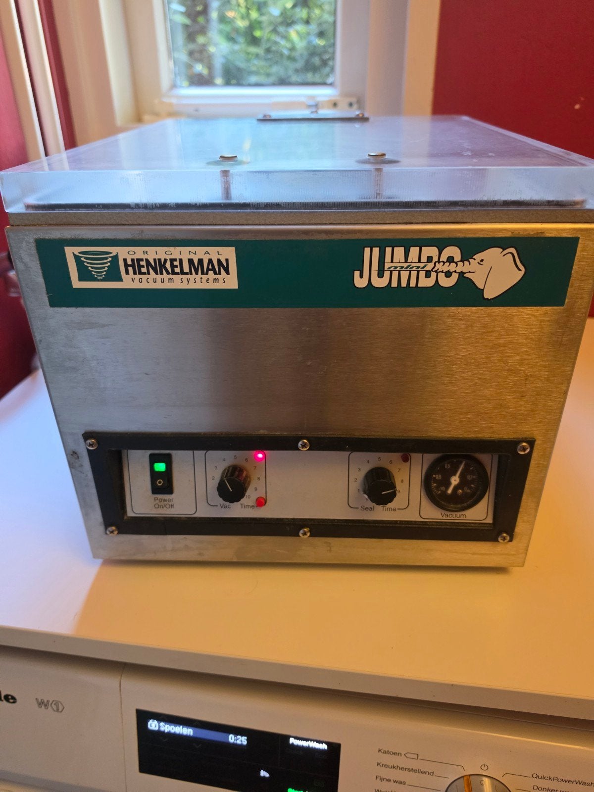 Henkelman Mini Jumbo Vacumeermachine, Ophalen, Zilver, Metaal, Overige merken