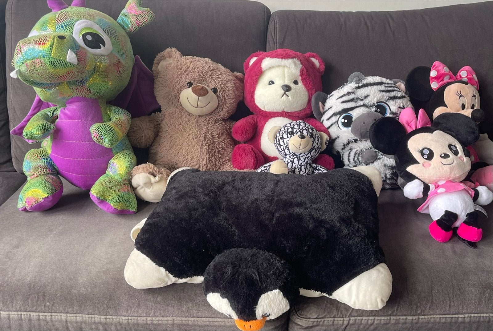 Grote collectie knuffels: Disney, tijger, beren en meer!, Ophalen, Gebruikt, Disney, Beer