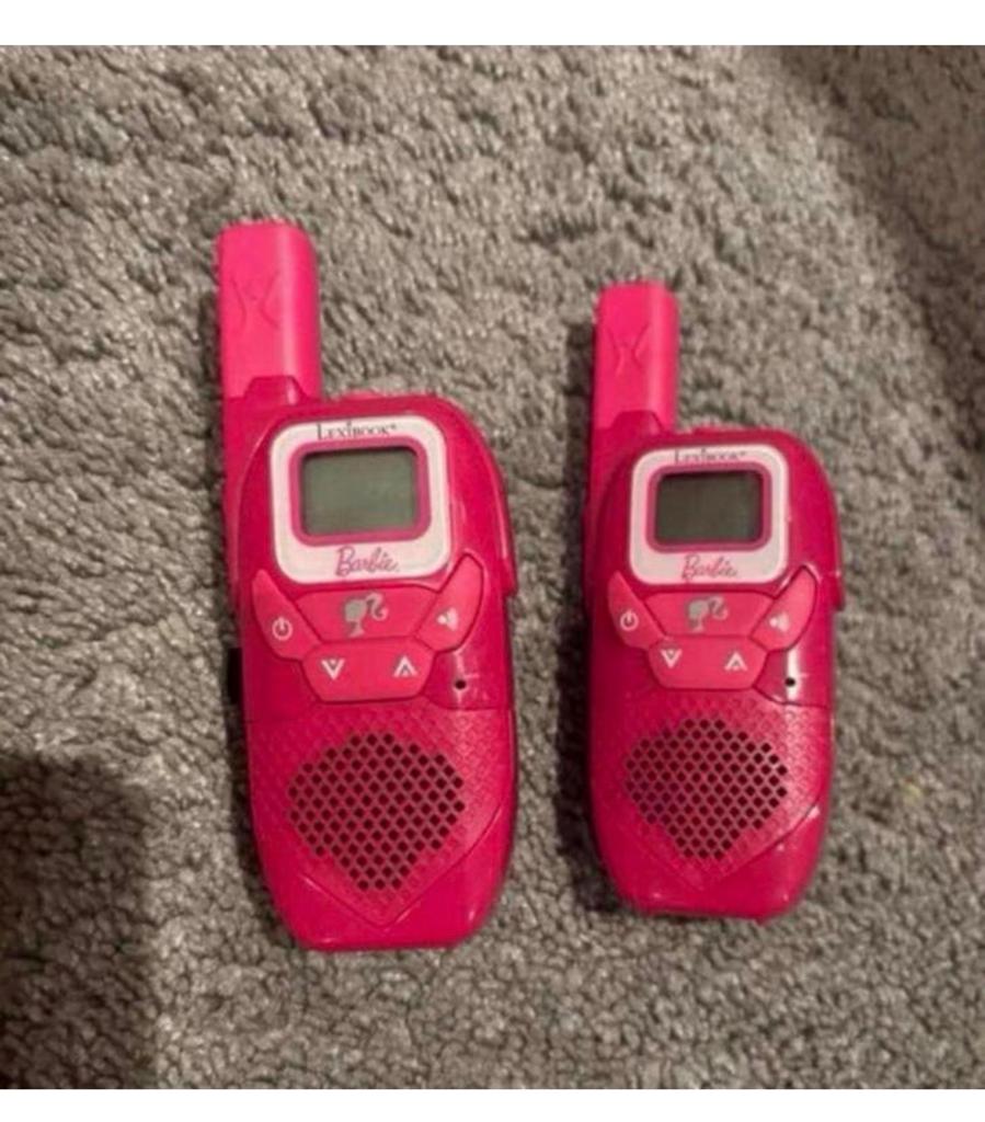 Barbie Walkie Talkie Set - Roze Communicatieplezier, Ophalen of Verzenden, Minder dan 2 km, Portofoon of Walkie-talkie