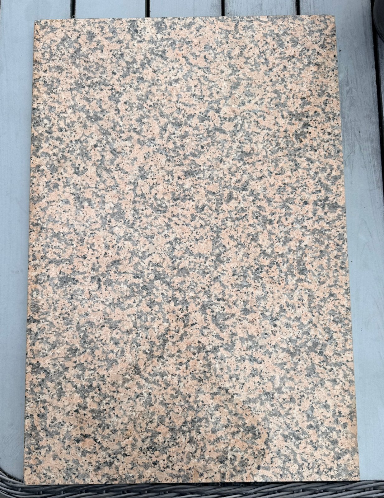 Stenen blad (tafel/ keuken) graniet, Huis en Inrichting, Ophalen, 50 tot 100 cm, Zo goed als nieuw, Minder dan 100 cm
