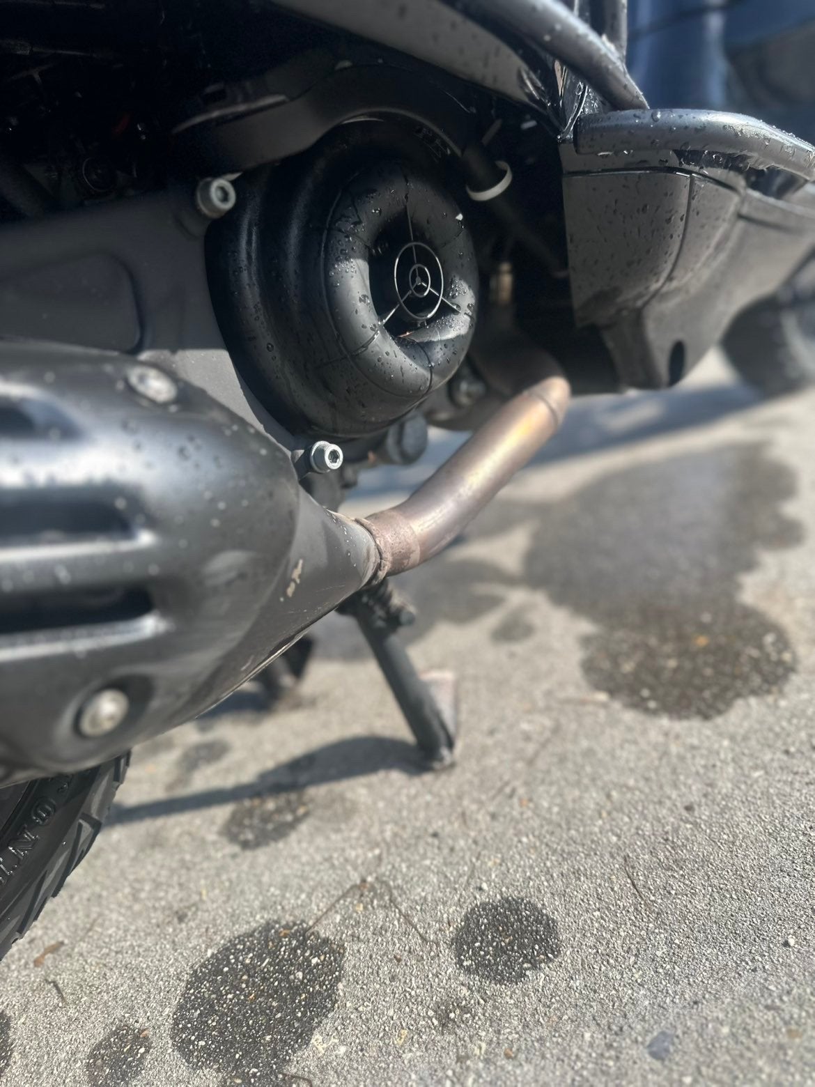 Vespa Sprint 4-takt bromscooter - Zwart, zo goed als nieuw, Fietsen en Brommers, Scooters | Vespa, Overige modellen, Maximaal 45 km/u