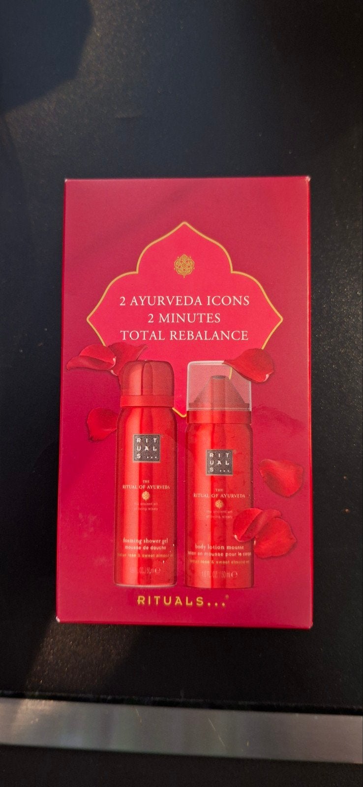 The Ritual of Ayurveda - Foaming Shower & foam Body lotion, Ophalen, Nieuw, Bad & Douche
