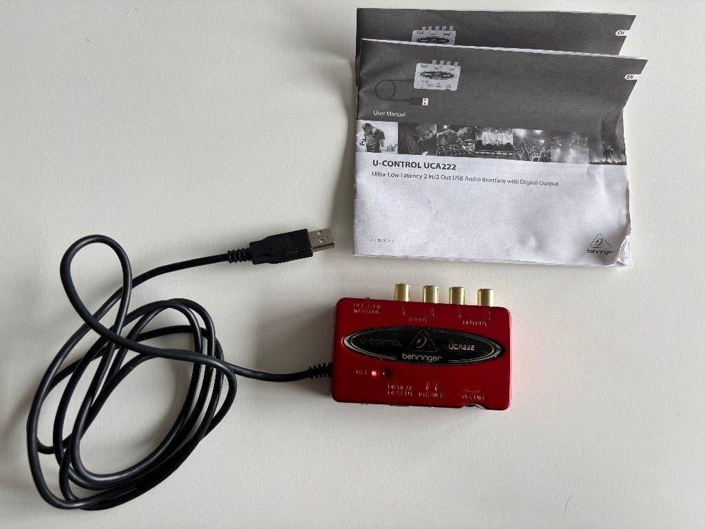 Behringer U-Control UCA222, Ophalen of Verzenden, Zo goed als nieuw
