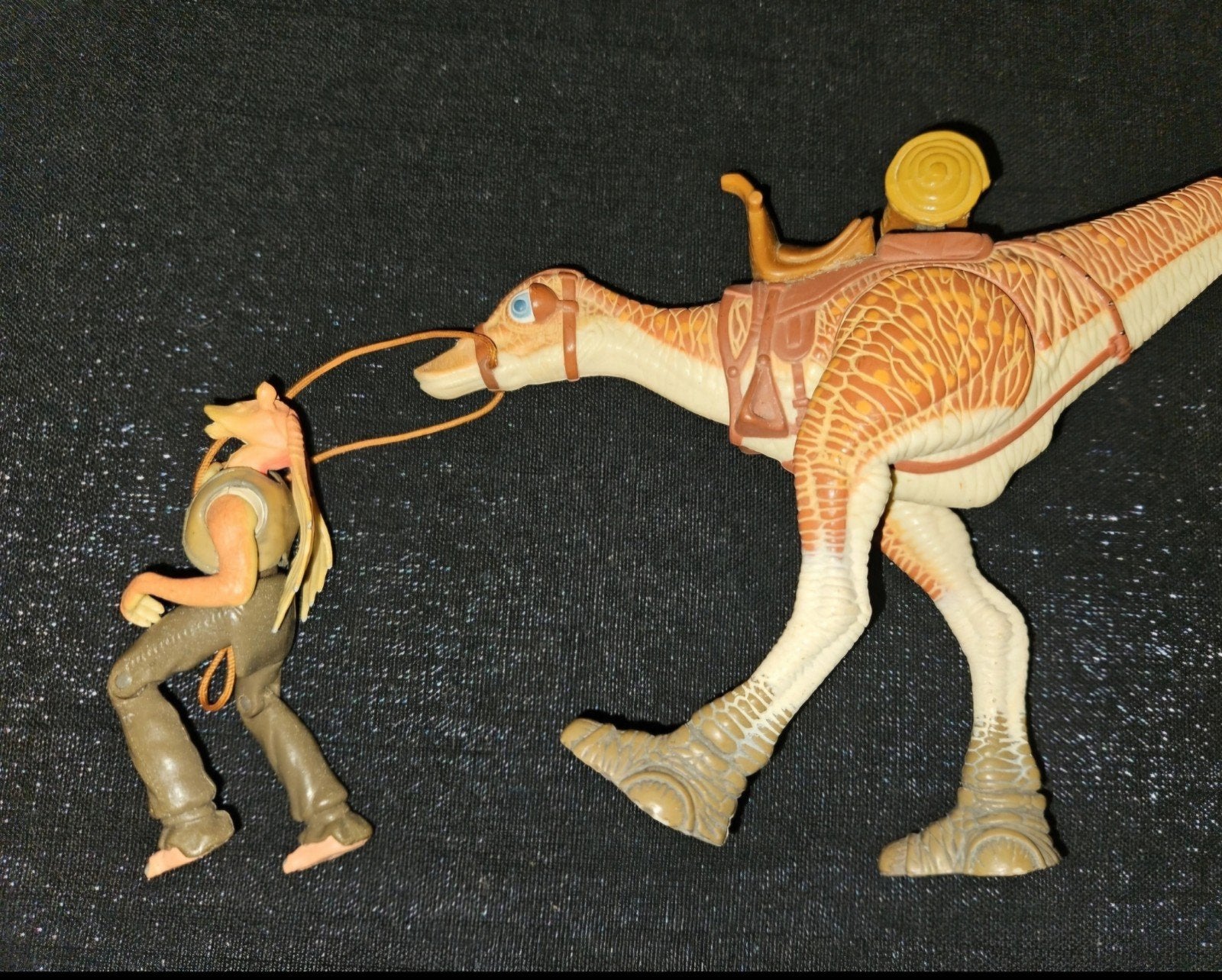 star wars Jar jar en Kaduu 25,-, Ophalen of Verzenden, Actiefiguurtje