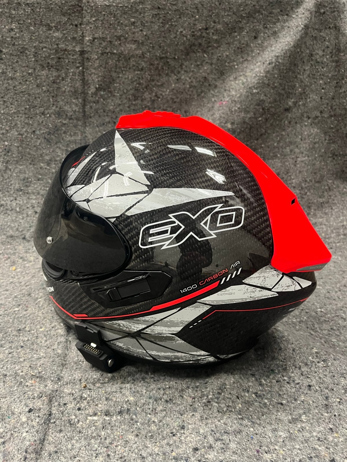 Scorpion EXO-1400 Carbon Air helm - Zo goed als nieuw, Overige merken, M, Ophalen of Verzenden, Integraalhelm