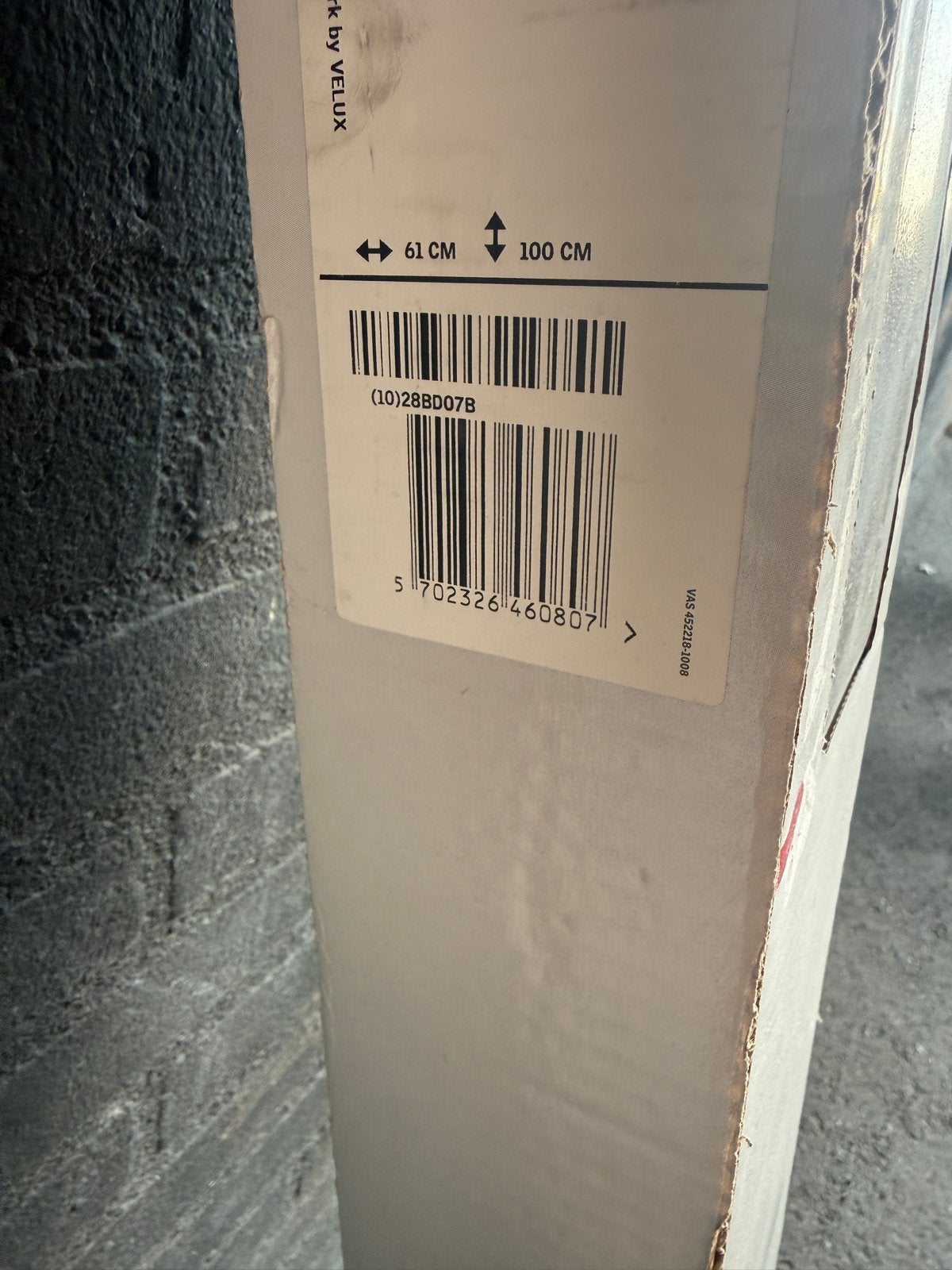 VELUX Raamdecoratie BD07 – NIEUW IN DOOS!, Ophalen, Minder dan 80 cm, 80 tot 120 cm, Nieuw