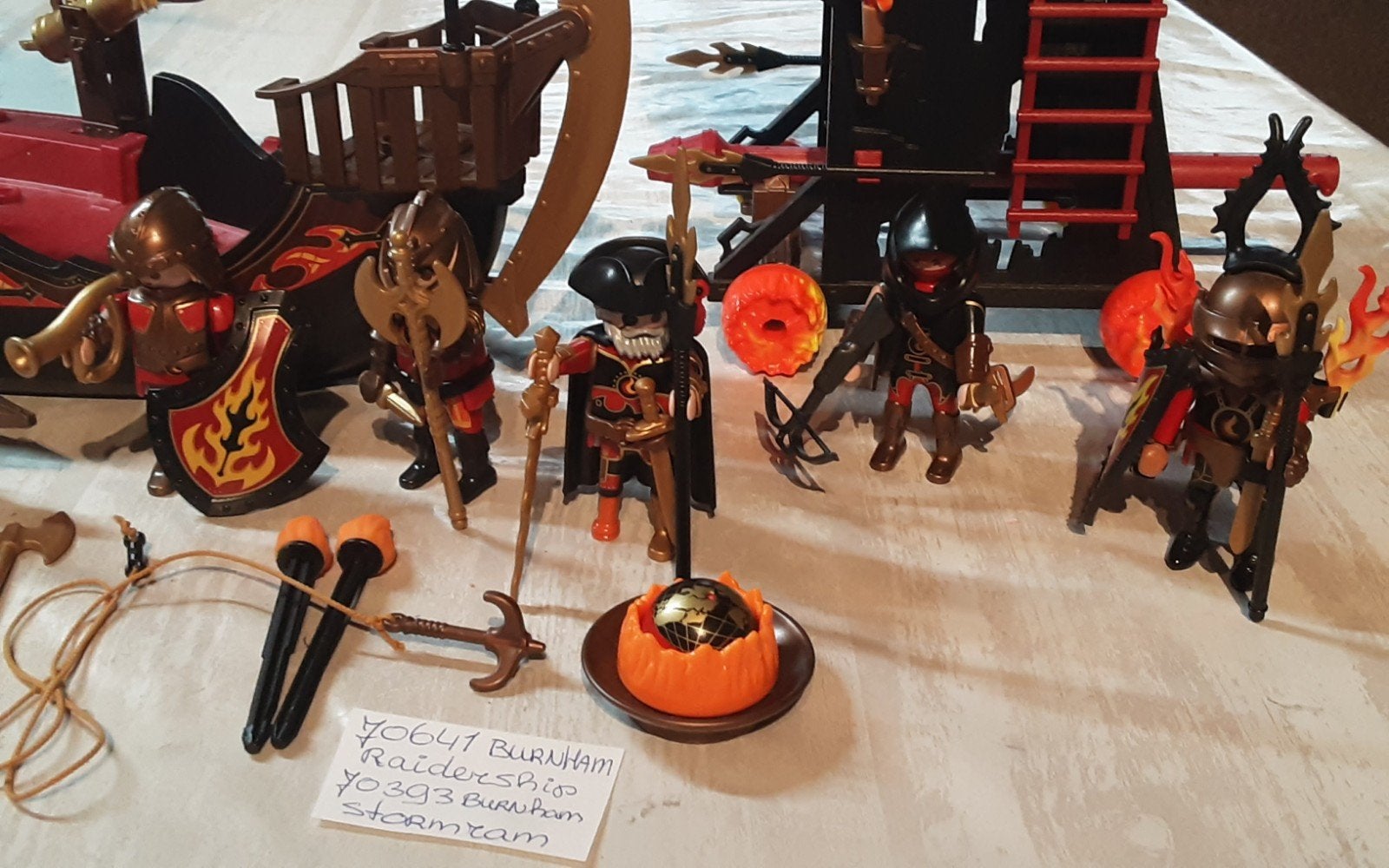 70641 Burnham Raidership met 70393 stormram., Complete set, Voertuig, Ophalen of Verzenden, Zo goed als nieuw