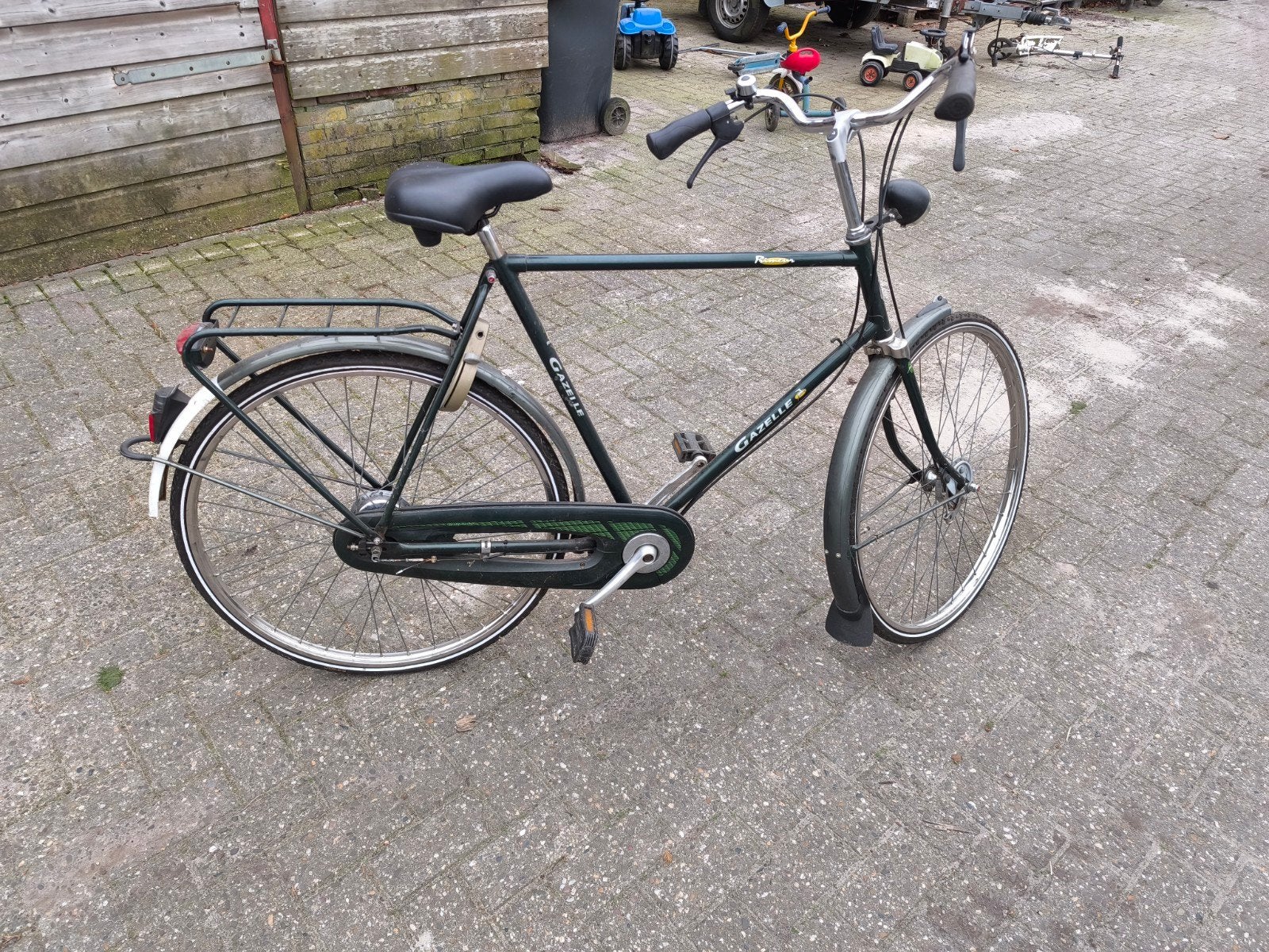 Gazelle herenfiets  framehoogte 61cm te koop, 59 cm of meer, Ophalen