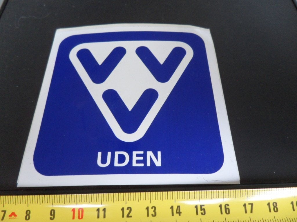 sticker VVV uden, Ophalen of Verzenden, Zo goed als nieuw