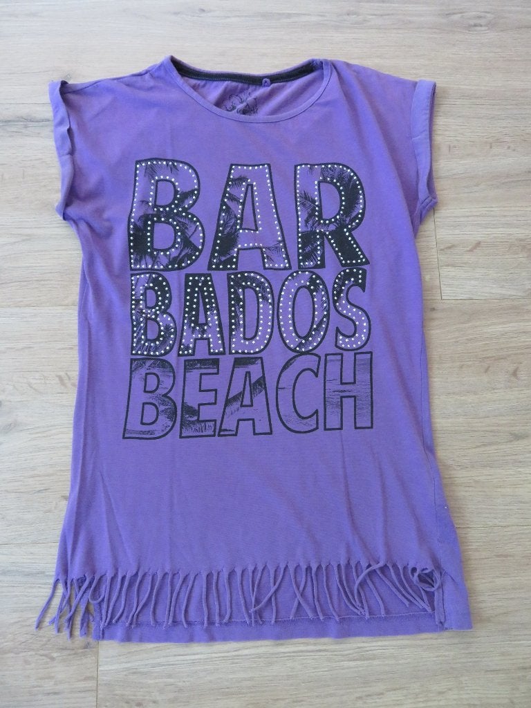 Shirt Paars, Ophalen of Verzenden, Zo goed als nieuw, Meisje, Shirt of Longsleeve
