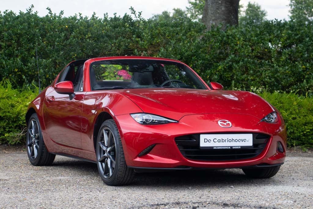 Mazda MX-5 RF NDRF 2.0l SkyActiv-G 160 GT-M Soul Red Metalli, Automaat, 1998 cc, Achterwielaandrijving, Gebruikt