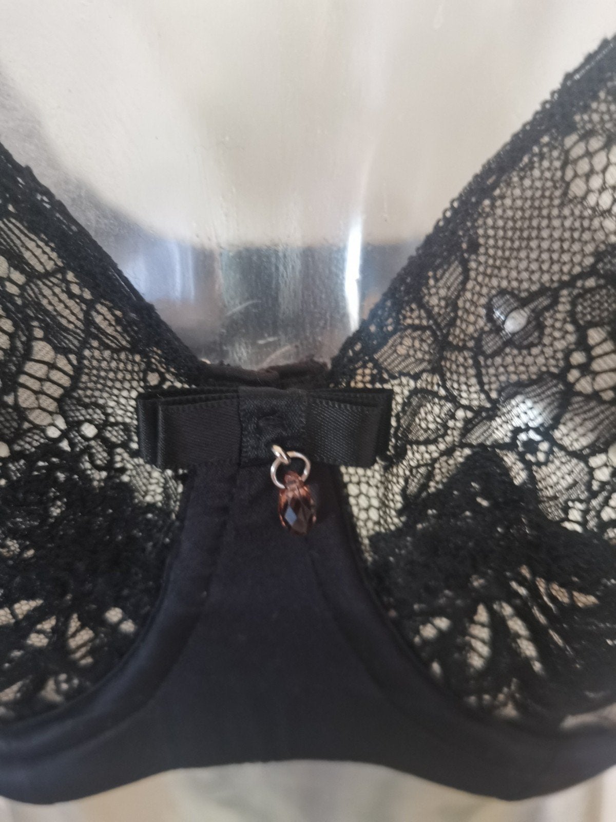 NOIR NIEUW Beugel BH maat 80F, Noir hunkemoller, Verzenden, Zwart, BH