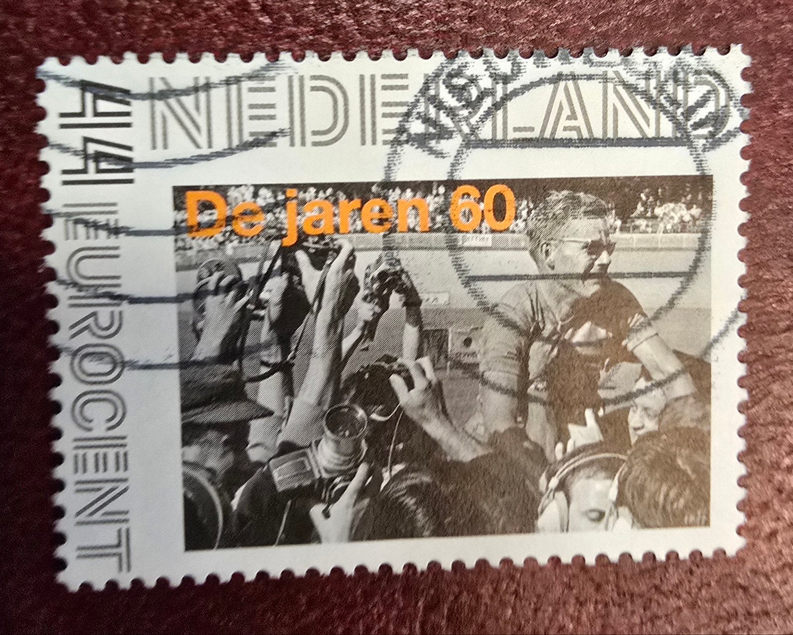 Kv307 persoonlijke  postzegel 'De jaren 60' - Gestempeld, Postzegels en Munten, Postzegels | Nederland, Ophalen of Verzenden, Na 1940