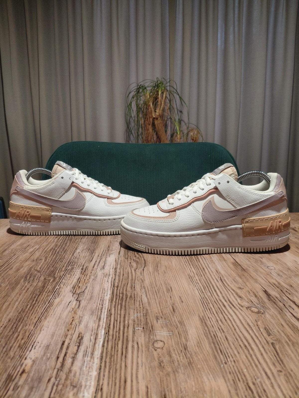Nike Air Force 1 Shadow 'Amethyst Ash' Size 37,5, Wit, Nike, Ophalen of Verzenden, Sneakers of Gympen