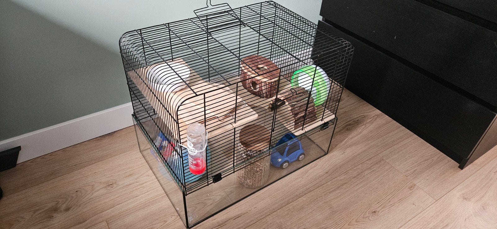 Hamsterkooi, Dieren en Toebehoren, Kooi, Gebruikt, Minder dan 75 cm, Hamster