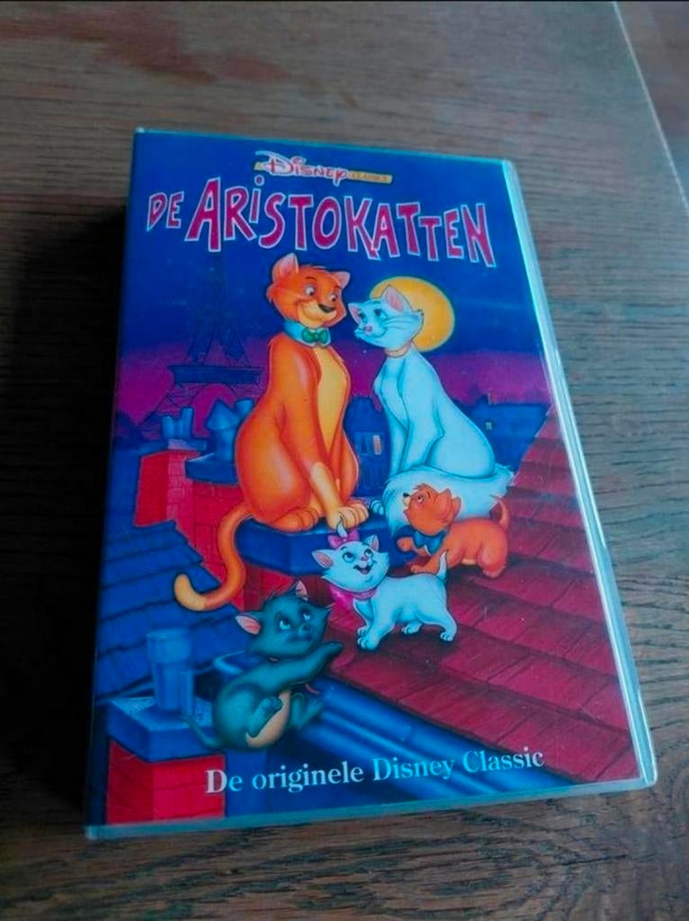 Disney Classics de Aristokatten videoband., Alle leeftijden, Ophalen of Verzenden, Gebruikt, Tekenfilms en Animatie