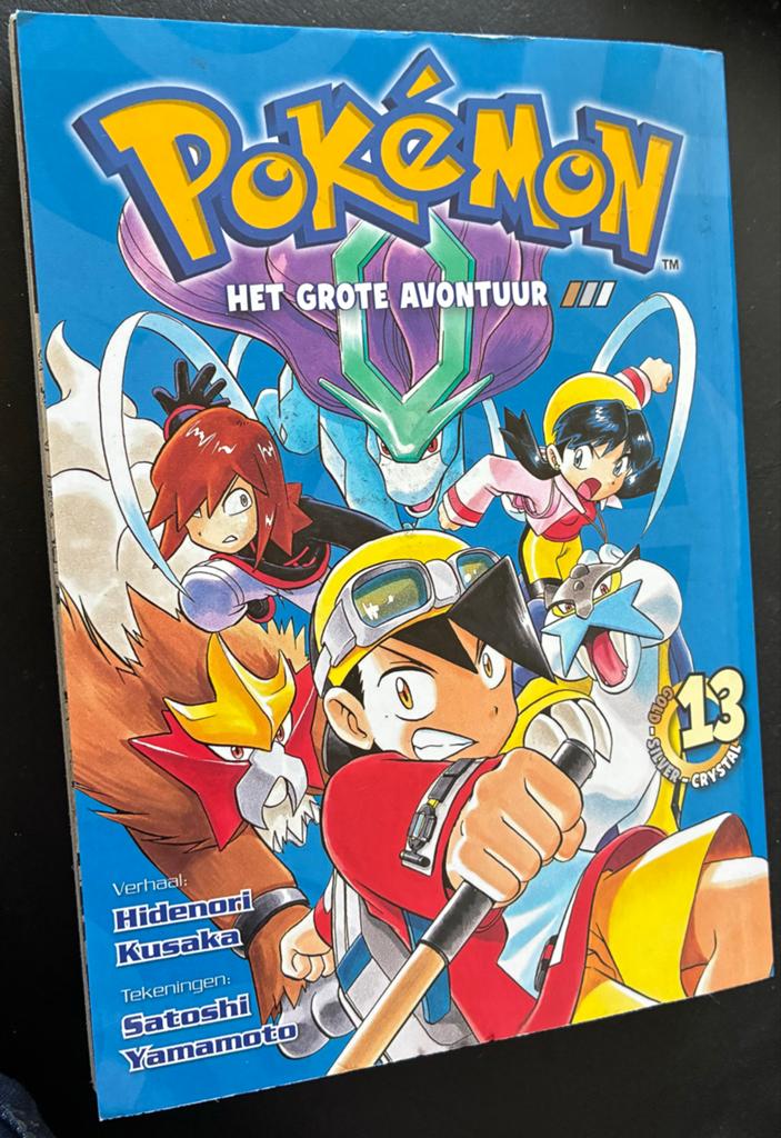 Pokémon Het Grote Avontuur 13 - Gold Silver Crystal, Boeken, Eén stripboek, Ophalen of Verzenden, Gelezen