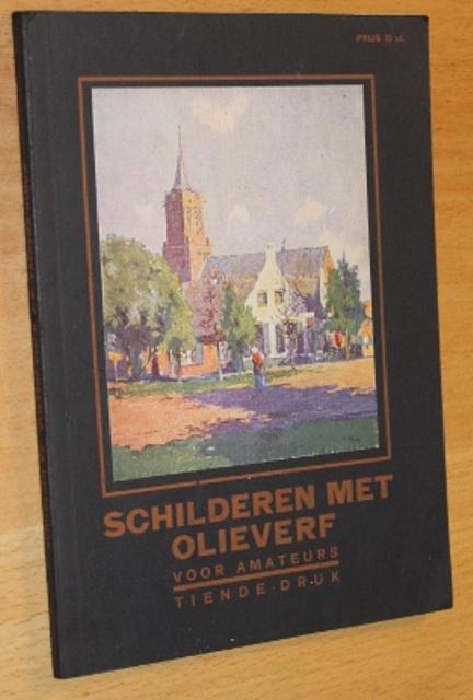 VALKEMA BLOUW, IR. J. P Schilderen met olieverf - 71682, Ophalen of Verzenden, Zo goed als nieuw, Tekenen en Schilderen