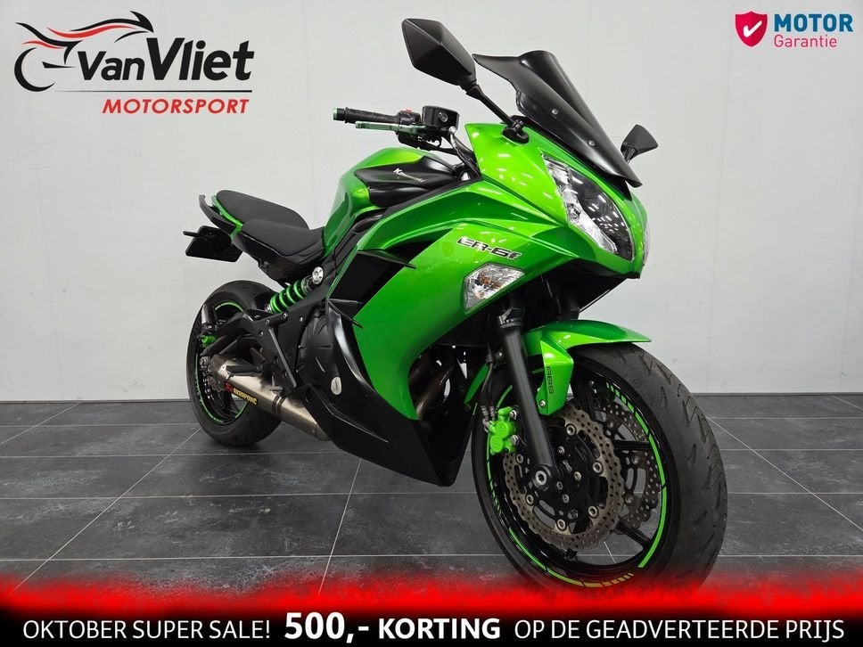 Prachtige Kawasaki ER6F Akrapovic 2015 ER 6 F Ninja 650 35KW, Motoren, 2 cilinders, 649 cc, Bedrijf, Onbekend