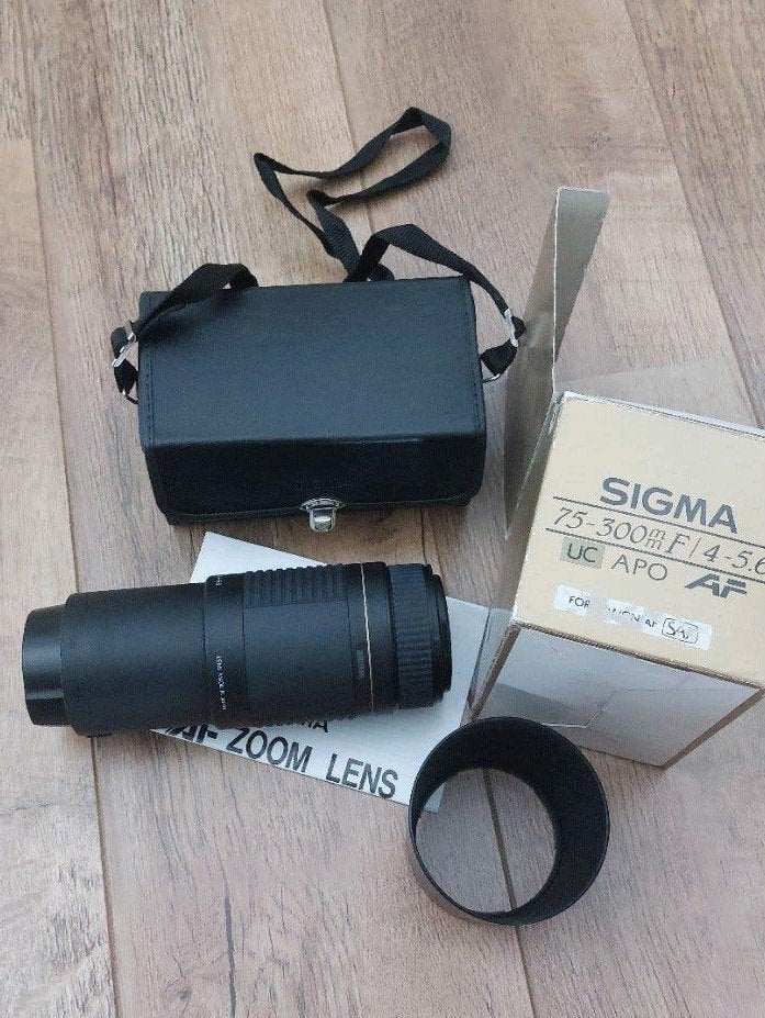 Sigma AF Zoom Lens 75-300mm f/4-5.6 voor Sony A-mount, Audio, Tv en Foto, Fotografie | Lenzen en Objectieven, Zo goed als nieuw