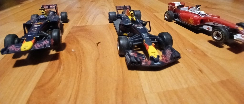 Formule 1 auto's, Ophalen, Zo goed als nieuw