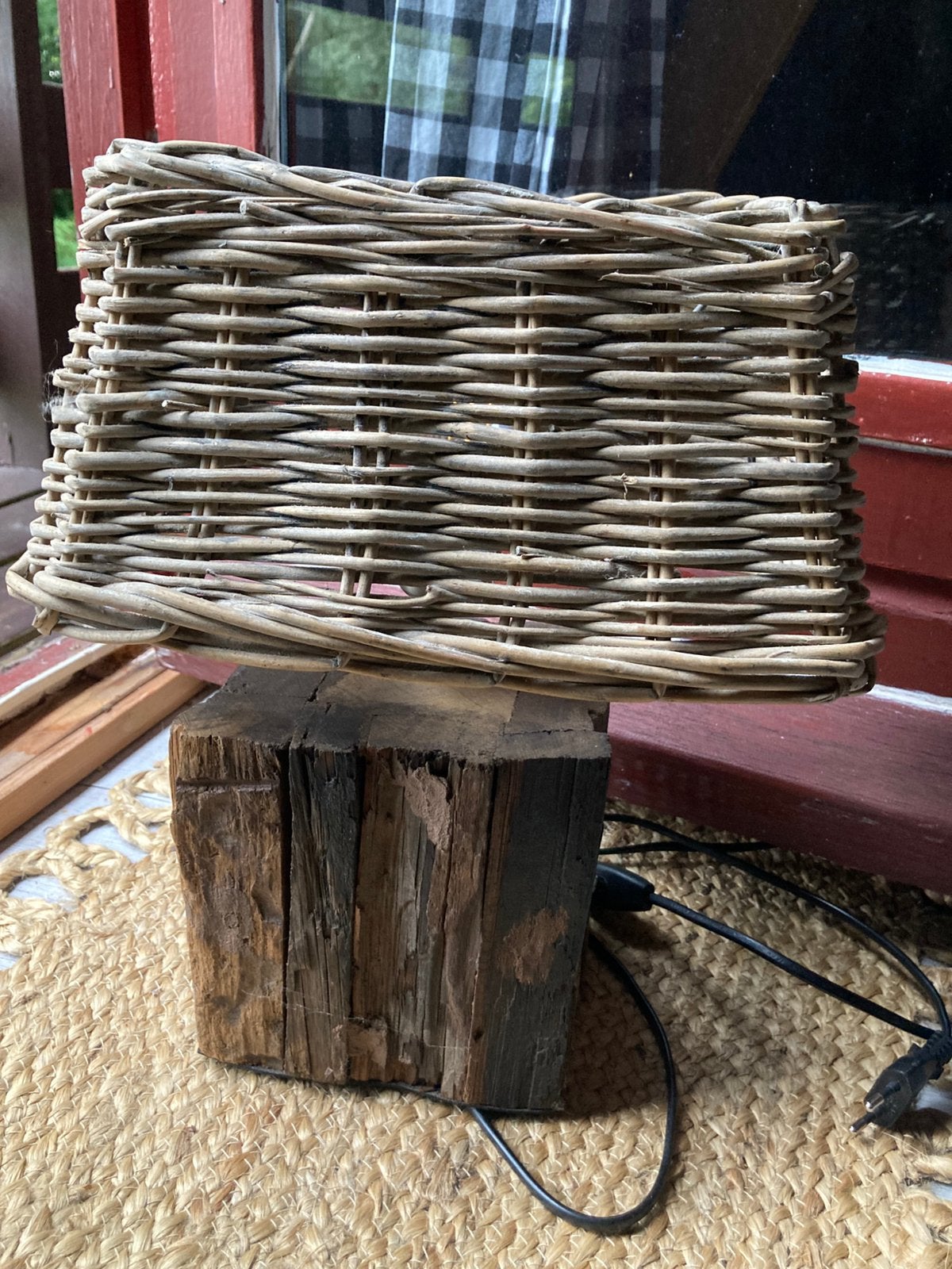 Mooie rustieke lamp. Landelijk. Brocant., Huis en Inrichting, Ophalen of Verzenden, Zo goed als nieuw, Landelijk
