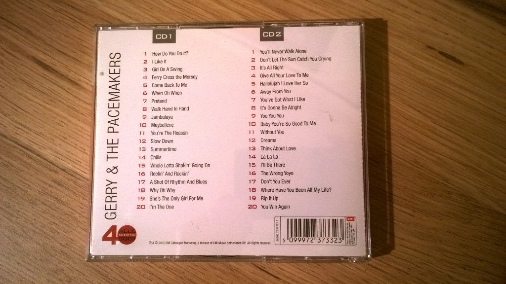 Gerry & the pacemakers- alle veertig goed, Ophalen, Gebruikt, Poprock, Album