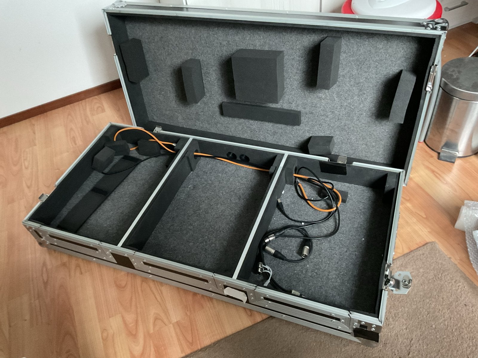 Road Ready DJ Case voor 2x CDJ 3000 en DJM 800 met wielen, Ophalen of Verzenden, Zo goed als nieuw, Dj-set, Overige merken