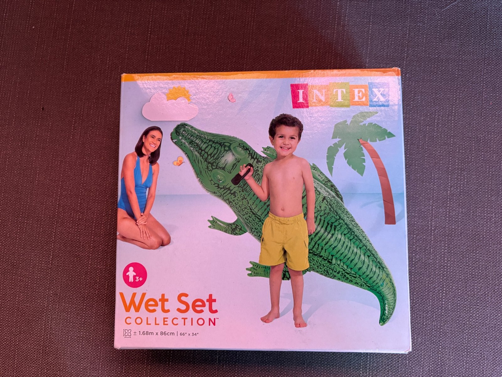 Intex Opblaasbare Krokodil Zwemband - Nieuw in doos, Kinderen en Baby's, Speelgoed | Buiten | Opblaasfiguren, Ophalen of Verzenden