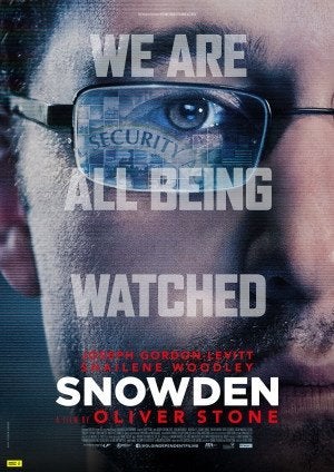 SNOWDEN      filmposter., Rechthoekig Staand, Verzenden, Nieuw, A1 t/m A3