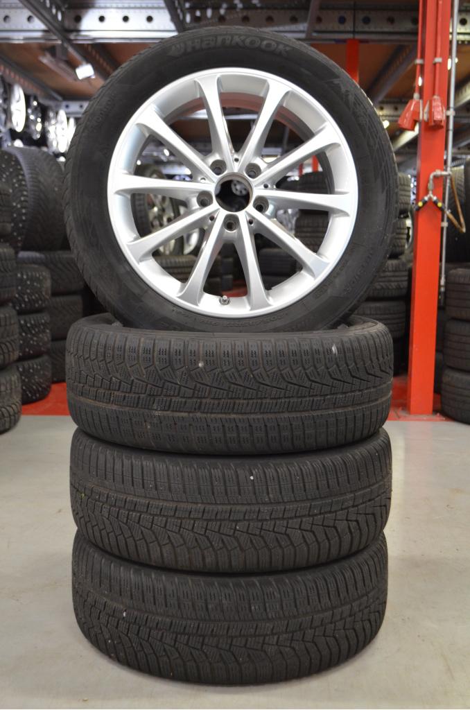 Org. 17" Mercedes A Klasse W177 Velgen + Winterbanden + TPMS, Auto-onderdelen, Banden en Velgen, Niet ingevuld, Gebruikt, Banden en Velgen