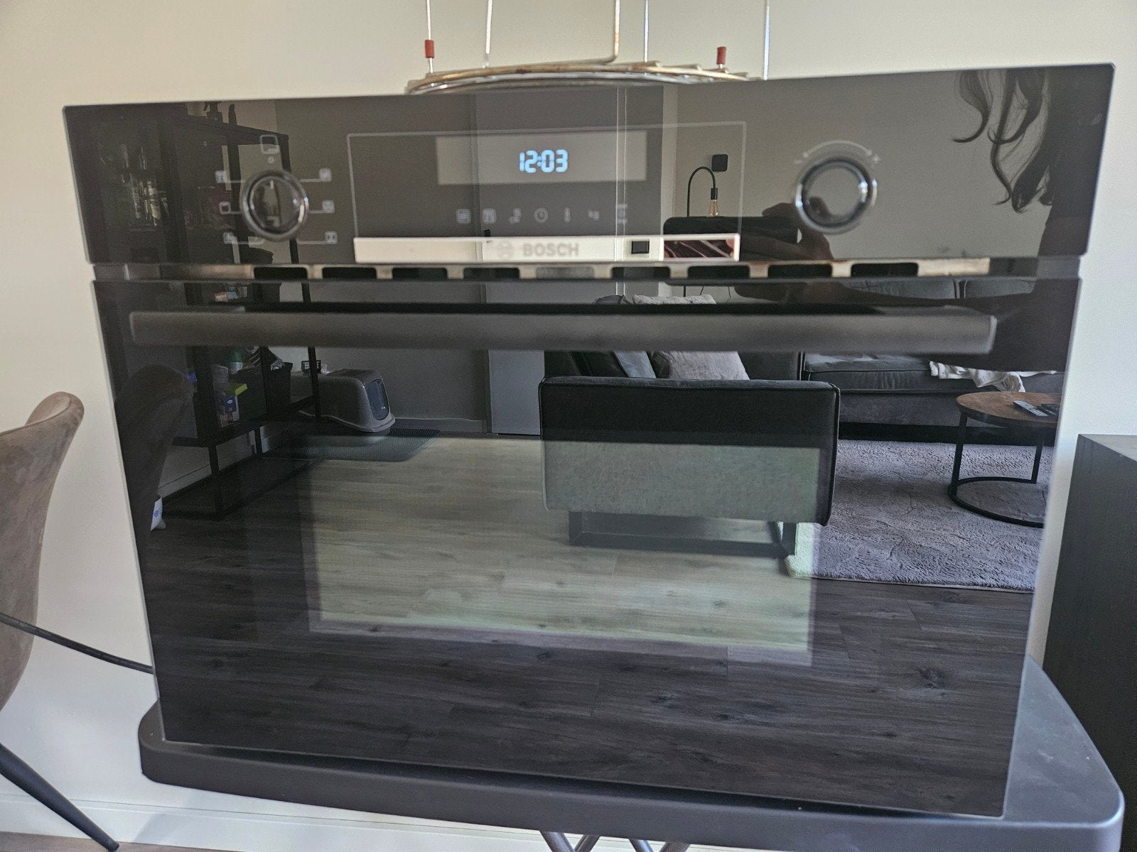 Bosch Inbouw Combimagnetron/Oven 900W (CMA585MB0/01), Witgoed en Apparatuur, Ophalen, Combimagnetron, Gebruikt, Inbouw