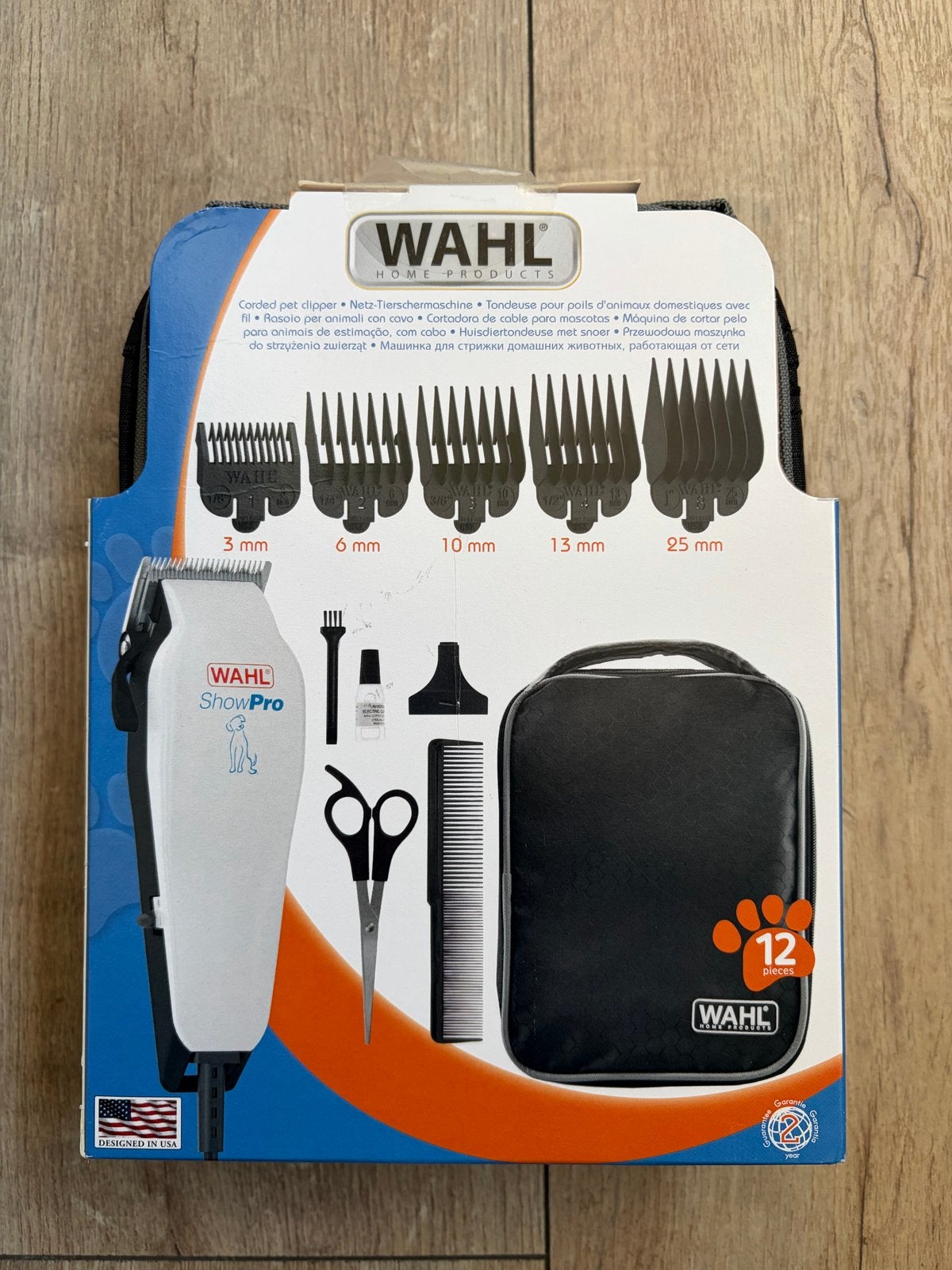 Honden Tondeuse Wahl Show Pro Set Wit, Wahl, Ophalen of Verzenden, Nieuw, Tondeuse