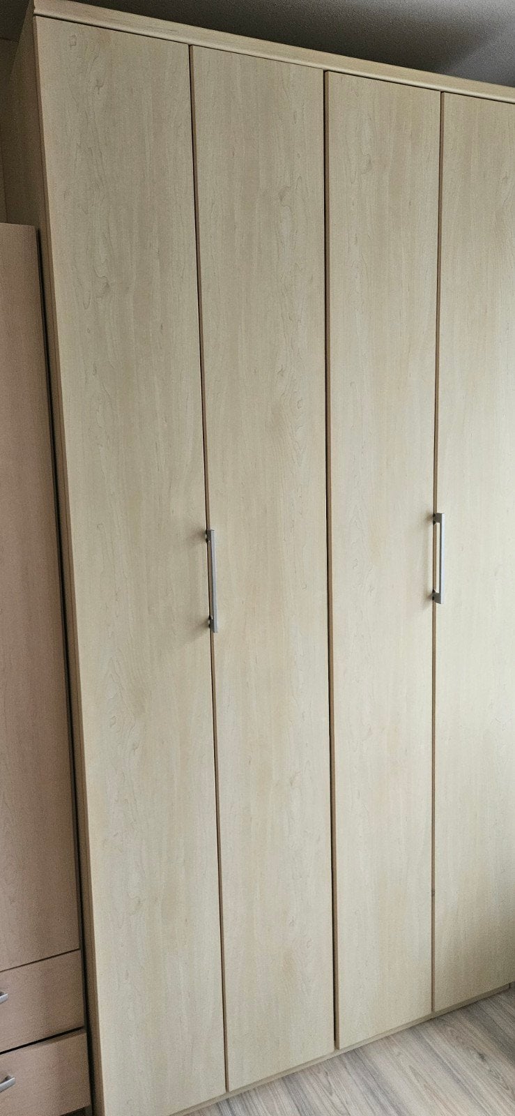 hanglegkast 1,20 breed 2,36 hoog met vouwdeuren, Ophalen, Met deur(en), 100 tot 150 cm, 200 cm of meer