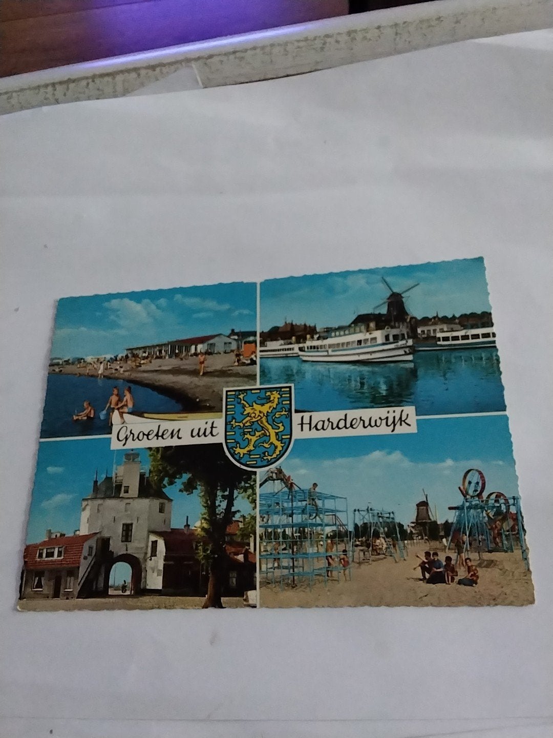Oude ansichtkaart Harderwijk - Gelopen, Ophalen of Verzenden