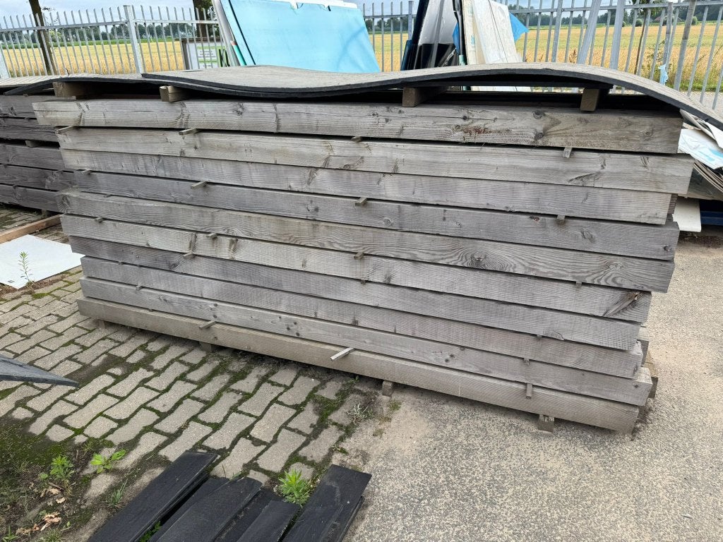 Vergrijsde douglas palen fijn bezaagd, Ophalen, Nieuw, 250 cm of meer, Palen