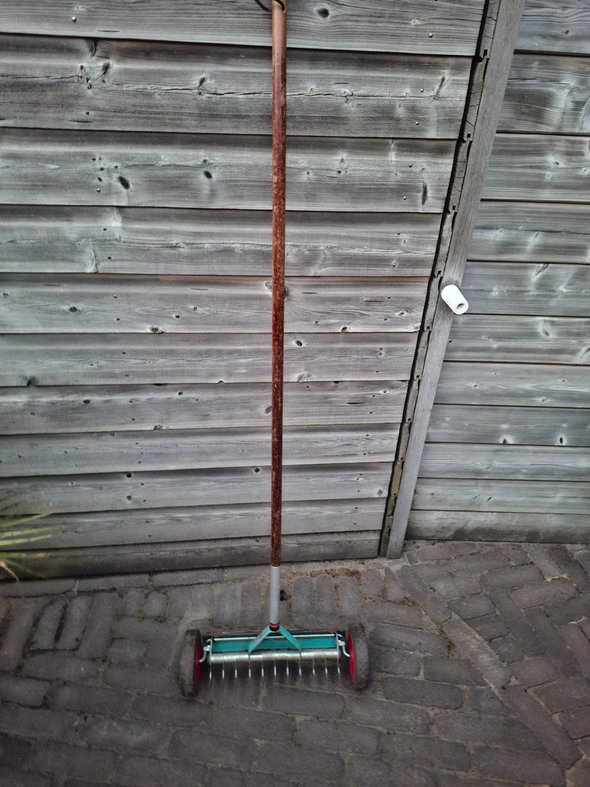 Gazonbeluchter met wielen, Ophalen, Gebruikt, Overige soorten, Onbekend