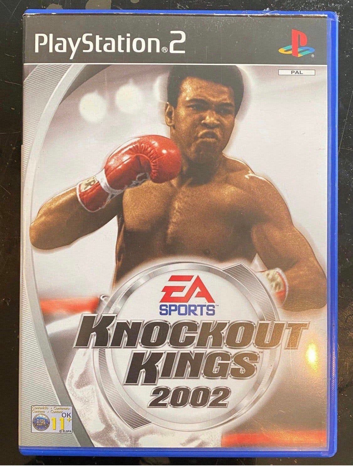Knockout Kings 2002 (PS2) – Originele PAL Versie, 1 speler, Ophalen of Verzenden, Zo goed als nieuw, Vanaf 3 jaar